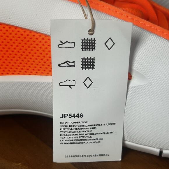 Adidas Harden Vol. 8 White Orange Basketball Rare Samples JP5446 Men’s Size 10 - Picture 9 of 9